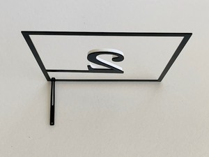 Metal Wedding <b>Table</b> Numbers, Square Freestanding Holders, Personalized Modern Signs for Reception Centerpieces - Product Image 4