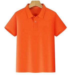 Chemises polo en tricot décontractées pour garçons, en polyester et coton, manches courtes, chemise d'école, logo personnalisé, vente en gros - Product Image 3