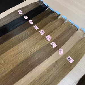 Extensioni per <span class=keywords><strong>capelli</strong></span> 100% <span class=keywords><strong>veri</strong></span> Remy con nastro invisibile a doppia faccia 50/100g, <span class=keywords><strong>capelli</strong></span> umani vietnamiti all'ingrosso - Product Image 4