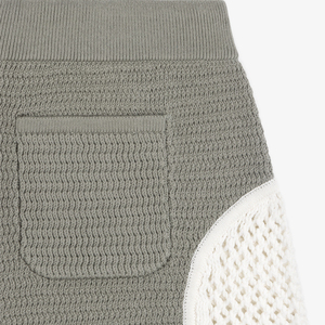 Shorts de sport en maille premium pour hommes 100% coton, taille mi-haute, braguette boutonnée, empiècements latéraux en maille, personnalisable OEM, pour le basketball, la mode estivale et les vacances - Product Image 4