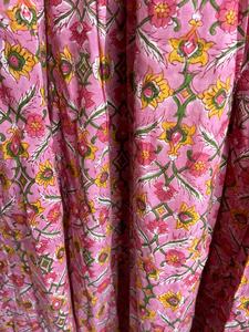 Vestido Largo de Algodón Estampado Floral con Cuello en V y Mangas Largas, Estilo Casual, de Algodón Indio, Superventas 2026 - Product Image 6