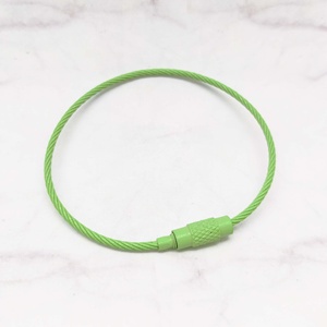إكسسوارات أجهزة سلسلة مفاتيح معدنية من الفولاذ المقاوم للصدأ حلقة مفاتيح - Product Image 3