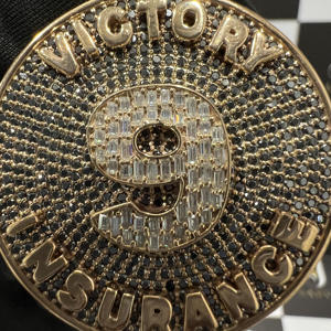 Pendentif rond en argent 925 avec diamant moissanite VVS, excellente qualité, forme certifiée IGI, pendentifs sertis de diamants pour hommes et femmes - Product Image 3