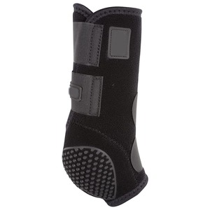 Bottes de cheval professionnelles sur mesure en cuir de coton de luxe, légères et durables, avec logo personnalisé, protection des sabots contre les chocs élevés - Product Image 2