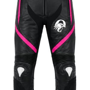 Ensemble de moto noir et rose pour hommes, veste et pantalon de moto, équipement de protection, vêtements légers pour la course et le tourisme - Product Image 6