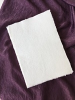 Vente en gros Deckle Edge A4 Ordinateur Artisanat Fait à la main Recyclé Arbre gratuit coton chiffon papier 120gsm 200gsm 300gsm A4 papier écologique