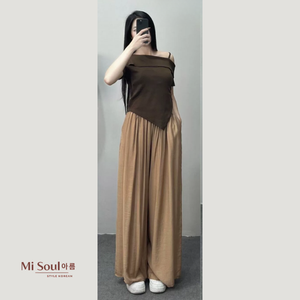 Pantalon Harem Décontracté Confortable pour Femme à Taille Élastique, Jambes Larges, avec Perles et Nœud, 100% Polyester, Style Streetwear, Fabrication OEM - Product Image 2