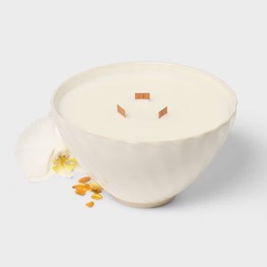 Recipiente de Cerámica Minimalista para Velas, con un Solo Mecha, Acabado Liso y Acanalado, Elegante, Reutilizable, Decoración Moderna para el Hogar, Estilo de Quema Limpia - Product Image 5