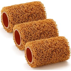 Set di 3 Rulli per Pittura Testurizzata da 4 Pollici, Marrone, per Pareti e Soffitti Popcorn, Miglioramento Domestico - Product Image 1