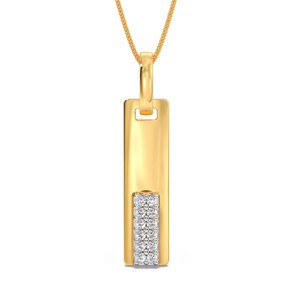 จี้เพชรทรงเจ้าหญิงแบบคลัสเตอร์โอเพ่นฮาโลพร้อมสร้อยคอ - Product Image 2