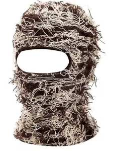 Balaclava de course personnalisée OEM, respirante, masque de ski intégral pour les sports et la pêche, style Y2K, design personnalisé, fabriqué en polyester - Product Image 2