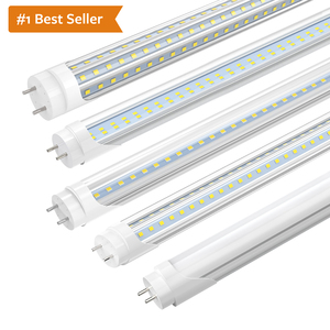 3000k-6500K T8 g13led Đèn ống huỳnh quang thay thế 10W-90W 2ft-8ft đèn chiếu sáng cho nhà máy văn phòng kho bãi đậu xe - Product Image 1