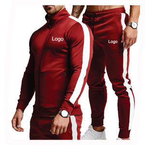OEM Men's Custom Digital Printed 100% Polyester Regular gsm Breathable Streetwear <b>Jacket</b> <b>Straight</b> Leg Winter Tracksuit - Product Image 2