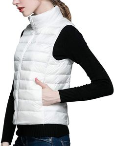 Women's Lightweight Waterproof <b>Packable</b> Hooded Winter Quilted <b>Jacket</b> with Detachable Hat Sleeves Zipper Closure Polyester Filled - Product Image 4