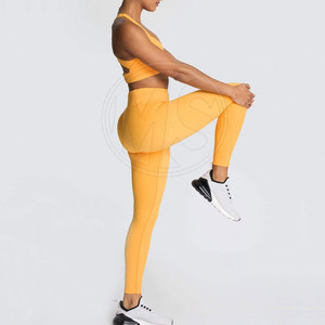Soutien-gorge de sport et leggings personnalisés à marque privée – Soutien-gorge de sport et leggings à prix réduit - Product Image 2