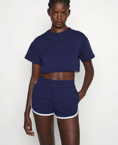 Ensemble de survêtements d'hiver unis et unis pour femmes, pantalon de survêtement en polaire et sweat à capuche, ensemble de jogging personnalisé unisexe - Product Image 4