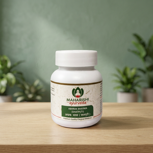 Comprimés Abhak Bhasma Shaputi de Maharishi Ayurveda, extrait d'herbes en flacon, formule ayurvédique traditionnelle - Product Image 3
