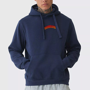 Custom Logo 500GSM 600GSM <b>Men</b> Oversized <b>Thick</b> Heavyweight Cotton Drop Shoulder Boxy Blank Cropped <b>Hoodie</b> <b>Men</b> - Product Image 1