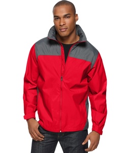 Venta al por mayor de logotipo personalizado de alta calidad para hombre de moda cortavientos pulóver con capucha cremallera impermeable reversible transpirable chaqueta de golf - Product Image 1