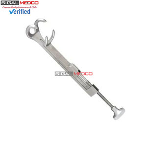 22cm Lambert Bone <b>Clamp</b> with 2x2 Prongs Premium Stainless Steel Orthopedic Surgical Instrument Heavy Duty Bone Holding <b>Clamp</b> - Product Image 3