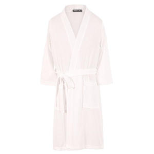 Peignoir de bain en velours éponge de haute qualité 100% coton gaufré, taille personnalisée avec logo, Nesta Sports Hotel - Product Image 5