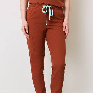 Top & Pant <b>Set</b> Nursing Custom Women Medical <b>Scrubs</b> <b>Set</b> Spandex Nurse Uniform Designer Hospital <b>Scrubs</b> Uniform <b>Set</b> - Product Image 5