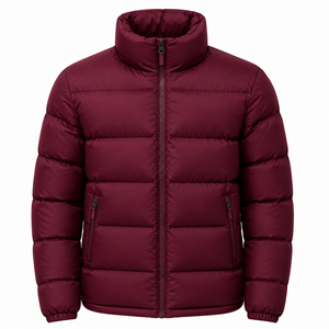 Wholesale Men's <b>Winter</b> Puffer Jacket Custom Logo Lightweight Insulated <b>Coat</b> Factory Direct - Product Image 3
