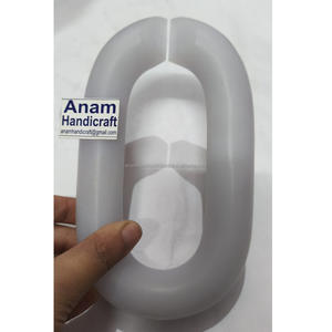 Adornos de Pared de Cadena Acrílica Modernos Personalizados, Hechos a Mano, Decoración Colgante de Resina Moderna para el Hogar, Listos para el Festival Diwali - Product Image 1