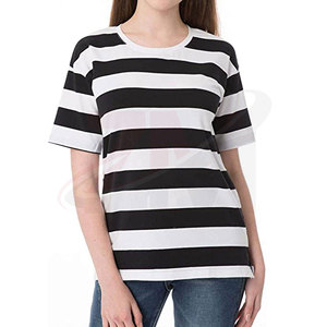 Camiseta Holgada de Algodón para Mujer, Tejido Suave y Transpirable, Corte Holgado Informal, Ropa de Calle de Verano, Moda Diaria - Product Image 4