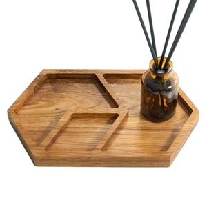 Plateau multifonctionnel en bois de bambou Plateau de rangement décoratif en forme de rectangle pour les occasions de festivals à bas prix - Product Image 1