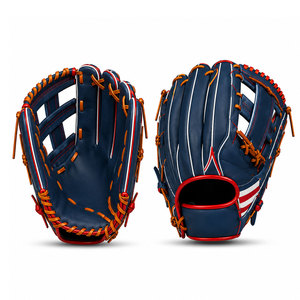 Professional Baseball Fielding Gloves Leather For Players With Durable Stitching Comfortable Fit And Custom Design Options - Product Image 1