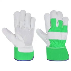 ถุงมือหนังวัวคุณภาพสูงบุผ้าฝ้าย สวมใส่สบาย ป้องกันไฟฟ้าสถิตย์ สำหรับงานอุตสาหกรรมและทำสวน - Product Image 3