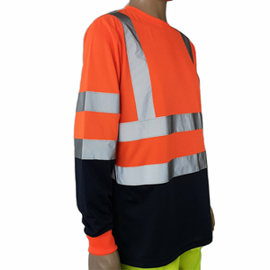 เสื้อทำงานแขนยาวสะท้อนแสง Best Clush Industries รุ่น High Visibility ระบายอากาศได้ดี พร้อมแถบสะท้อนแสงแบบเข็ม - Product Image 3