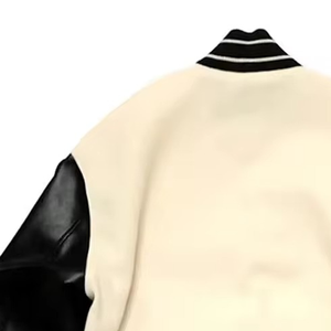 Veste de sport premium style Letterman en laine à manches longues, streetwear, prix d'usine, veste varsity pas chère pour hommes - Product Image 5
