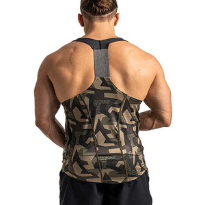Designer Choice <b>Men's</b> Gym <b>Stringer</b> Sports <b>Vest</b> 100% Cotton Workout Tank Tops Quick Dry Knitted Sleeveless Muscle Stinger - Product Image 4