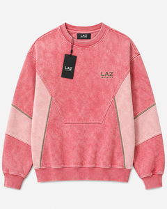 เสื้อสเวตเชิ้ตผู้ชายผ้าฝ้ายหนาน้ำหนักมาก กันน้ำ ระบายอากาศได้ดี สำหรับฤดูหนาว ปี 2026 ล่าสุด แบบย้อมสีเอซิด  เสื้อสเวตเชิ้ตย้อมสีเอซิดแบบสั่งทำพิเศษ - Product Image 1