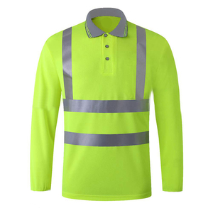 Service OEM, t-shirts à manches longues pour ouvriers du bâtiment, vêtements de sécurité pour les nettoyeurs de routes, vêtements de travail réfléchissants haute visibilité - Product Image 6