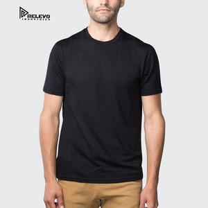 T-shirt homme en laine mérinos 100% personnalisé de haute qualité, col rond, doux et confortable, pour le sport - Product Image 3