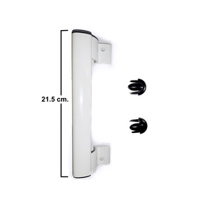 Puerta Corredera Hoffen Pro uPVC 160x205 Blanca con Mosquitera, Puerta Corredera de Vidrio, Impermeable, Aislamiento Térmico, Más Vendida para el Hogar - Product Image 1