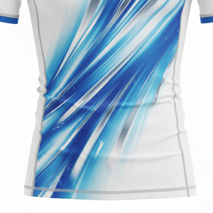 Lightweight short sleeve rash guard sublimated compression shirt breathable durable seams premium fabric MMA BJJ <b>surf</b> training - Product Image 6
