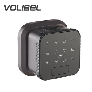 Volibel Tuyaアプリ対応 亜鉛合金製 生体認証指紋キー パスワード スマートデジタルノブロック 木製/アルミ製ドア クラウドメモリカード SDK - Product Image 1