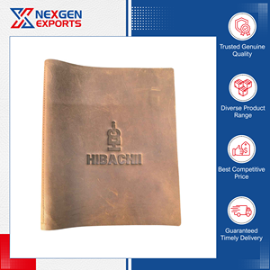 Nexgen Exports, Cubiertas de Menú de Cuero PU Hechas a Mano de Calidad Superior, Disponibles en Cantidades al por Mayor, Logotipo Personalizado OEM/ODM para Hoteles - Product Image 6