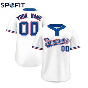 Camiseta de Béisbol Personalizada con Logotipo para Hombre, 100% Poliéster, Manga Corta, Transpirable, de Secado Rápido, Venta al Por Mayor Directa de Fábrica - Product Image 1