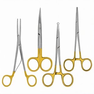 Juego de 4 Pinzas para Vasectomía, Instrumento Quirúrgico, Kit de Esterilización Masculina sin Suturas, Reutilizable, de Acero Inoxidable, con Estuche - Product Image 1