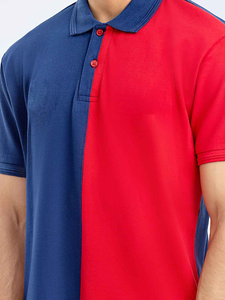 Chemises polo pour hommes de qualité supérieure à double panneau, logo personnalisable, broderie, design uni, chemise polo de golf pour le sport, vente en gros - Product Image 6