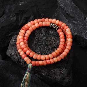 Tasbih Mala de Hueso Hecho a Mano, Cuentas de Oración Espirituales, Rosario de Meditación Premium, Diseño de Tradebyd - Product Image 1