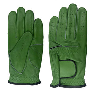 Domina tu swing con los guantes de golf de cuero Cabretta para hombre, para mano izquierda, con artesanía premium y diseño elegante. - Product Image 1