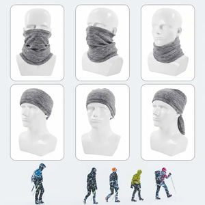Cache-cou en polaire personnalisé avec logo, doux, thermique, élastique, pour le ski, la moto, la protection contre le vent, couvre-visage pour activités de plein air - Product Image 2