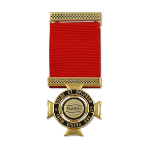 Raffinierte Zeitlose Personalisierte Klassische Ehrenmedaille Würdevolles Individuelles Design Logo Goldplattierung Sport-Auszeichnung Ehrenmedaille - Product Image 4