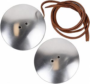 Solución de Empaque Creativa: Armaduras Redondas de Acero Pulido Estilo Vikingo Medieval para Soldados Guerreros - Product Image 3
